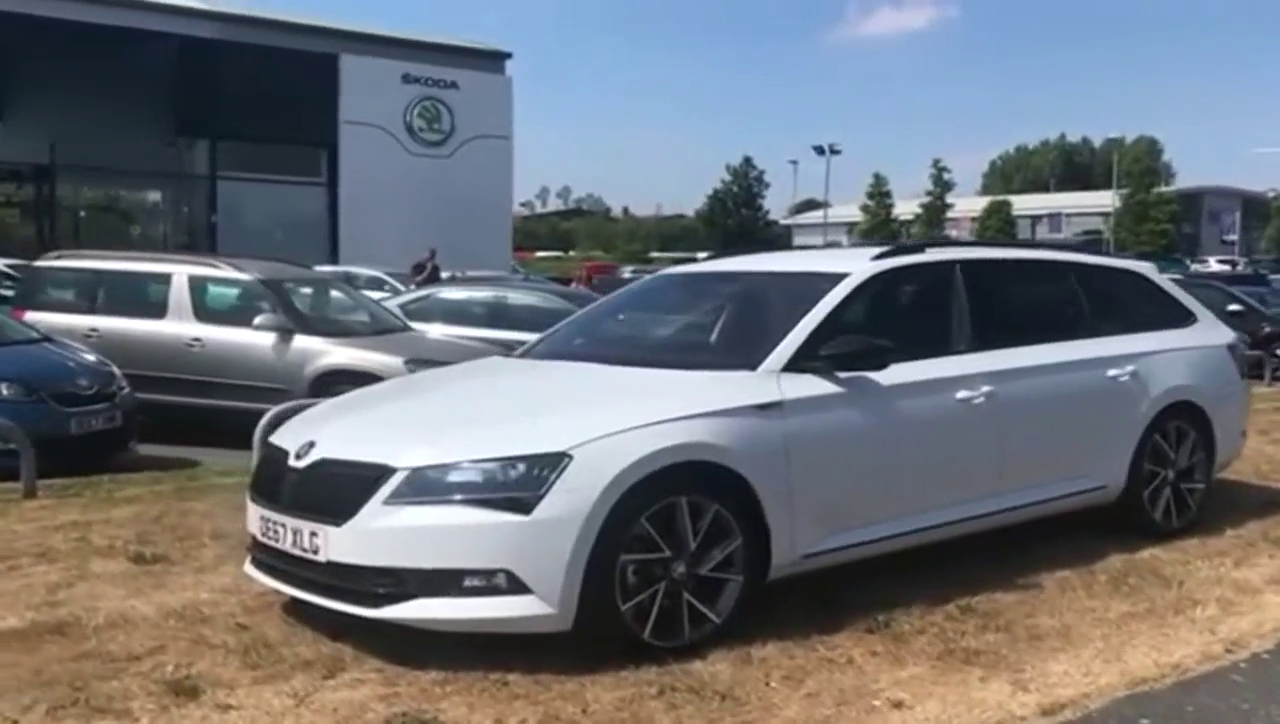 有颜值还有运动感的旅行车，当然就是斯柯达！