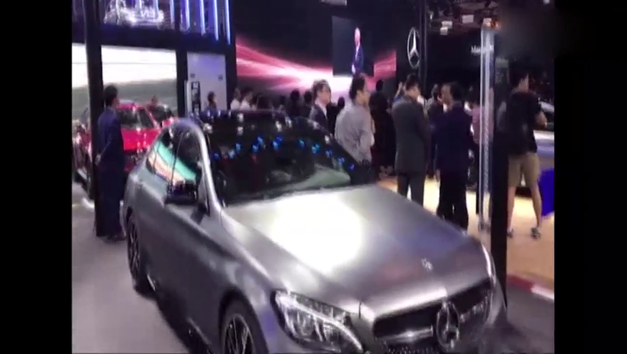 车展实拍梅赛德斯AMG C43 MATIC