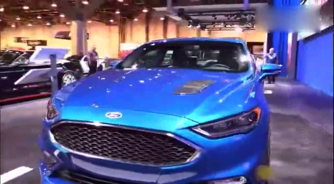 前脸异常凶悍，车展实拍全新福特蒙迪欧Sport