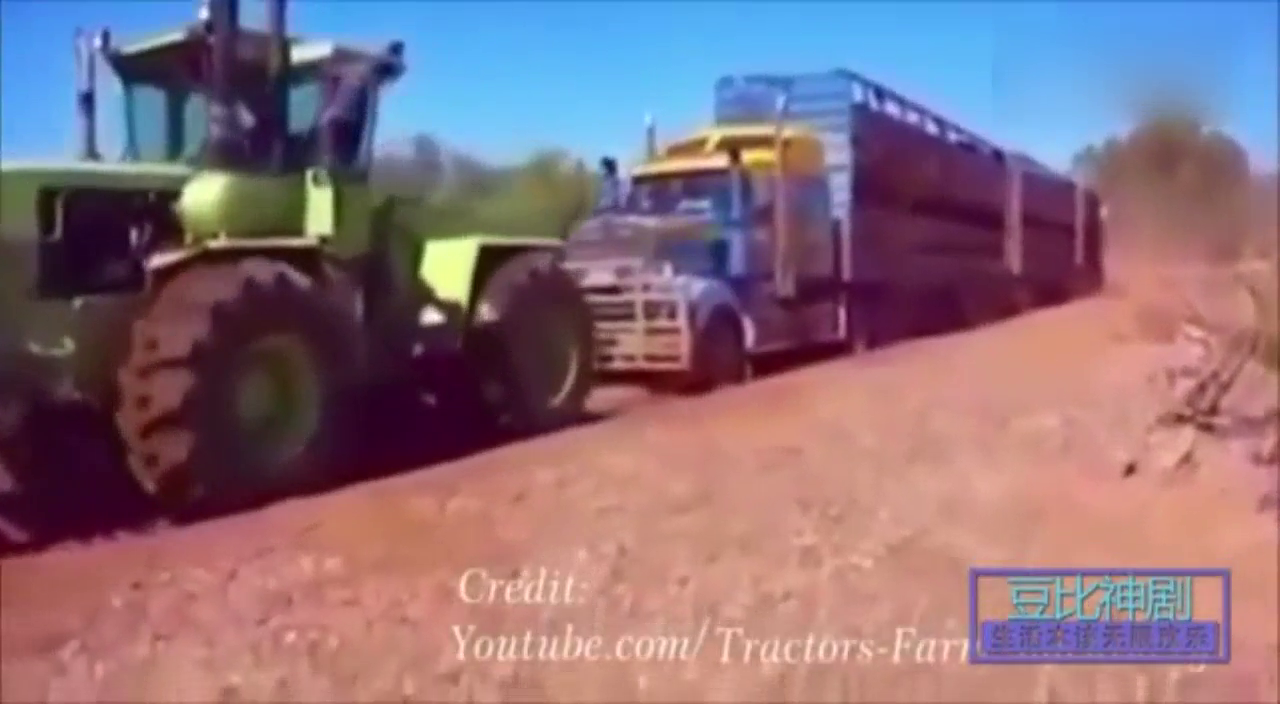 卡车当做火车开，轮子多得数不清，卡车中的巨无霸！