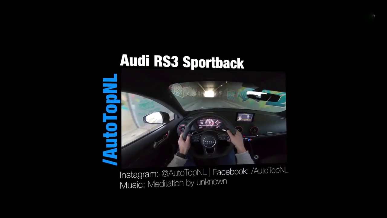 性能车就选它了！2018 奥迪RS3 Sportback 2