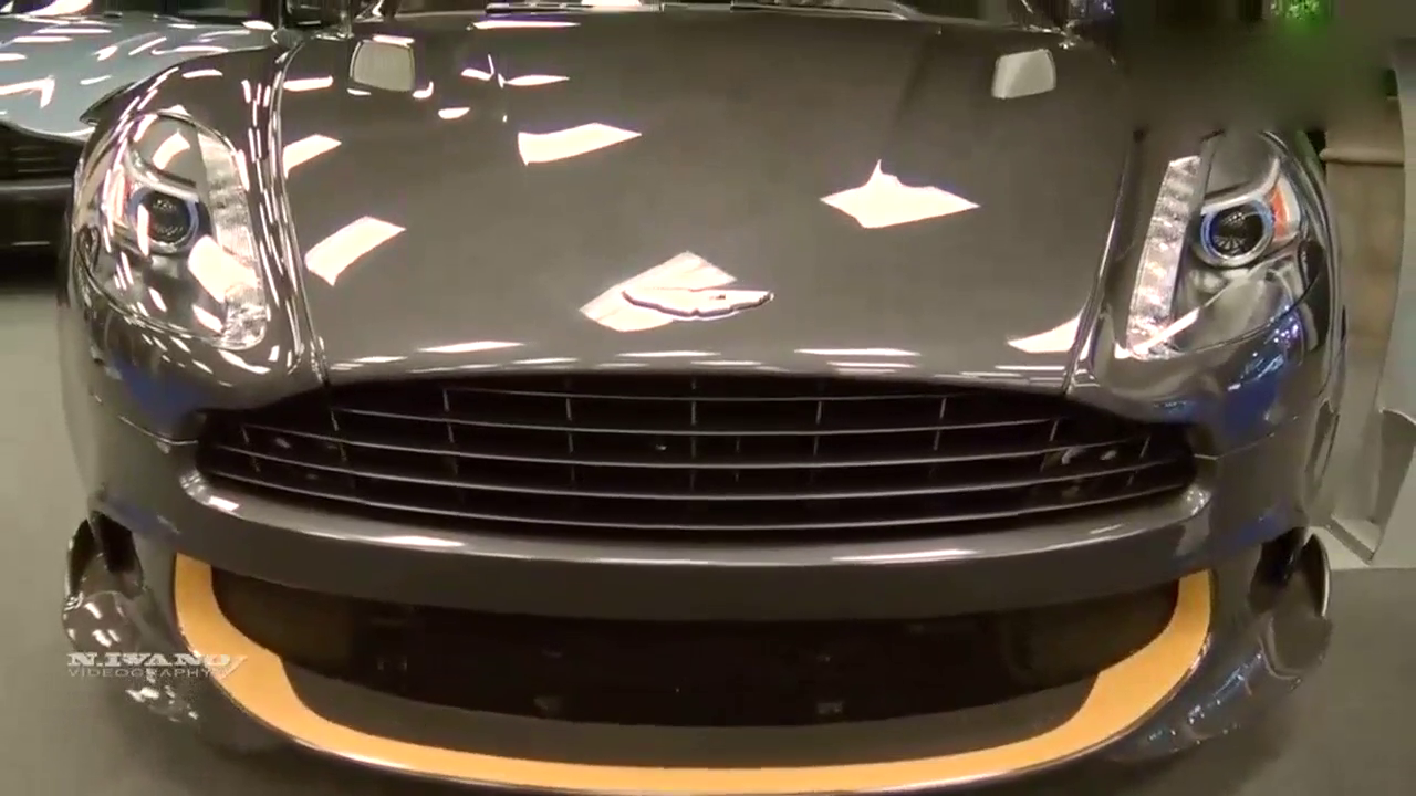 从正面看Vanquish S敞篷车 我笑疯了