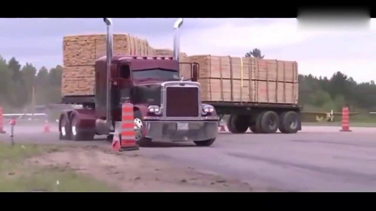 外国的卡车就是不一样，大气