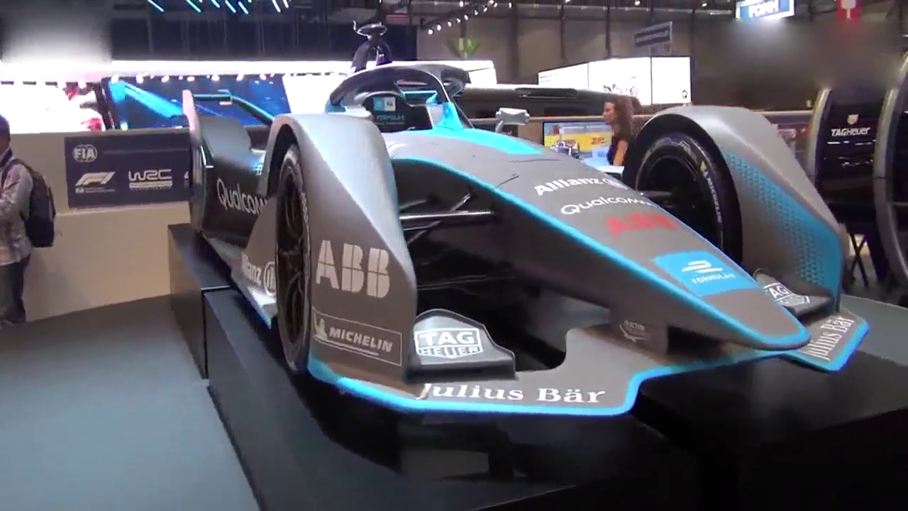 国外车展会ABB超级方程式概念赛车 太震撼了！