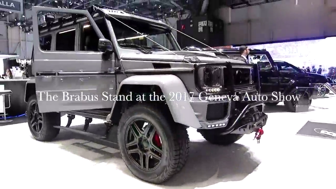 车展实拍巴博斯，每辆都霸气十足