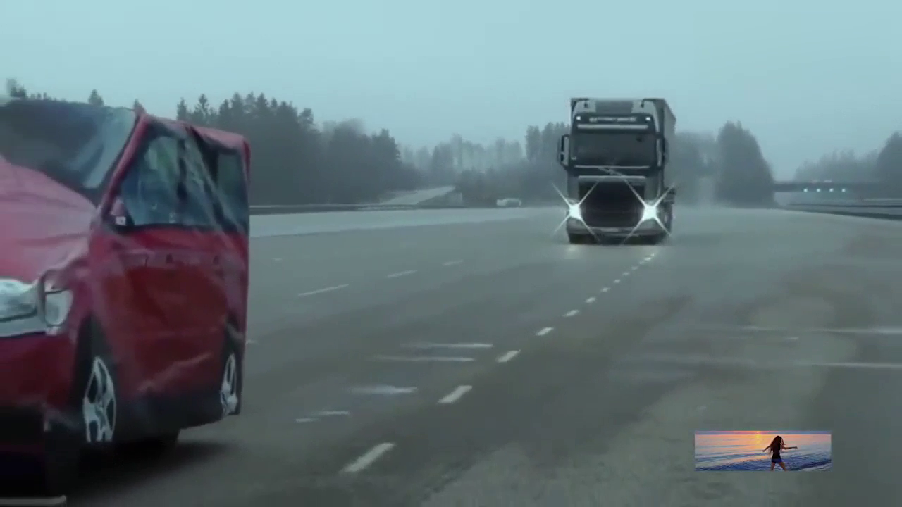 沃尔沃卡车紧急停车系统有多牛可不是靠嘴巴吹出来的，自己看吧