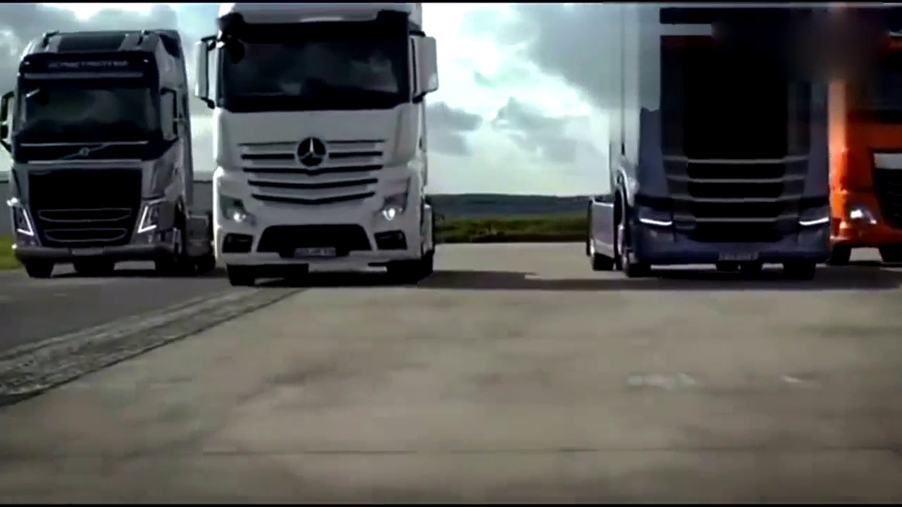 卡车比拼，沃尔沃司机全胜