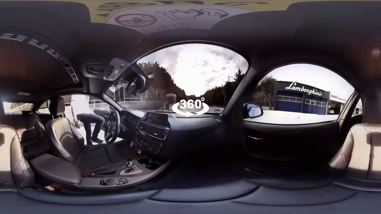 近距离感受速度的感受，车展试驾宝马M2