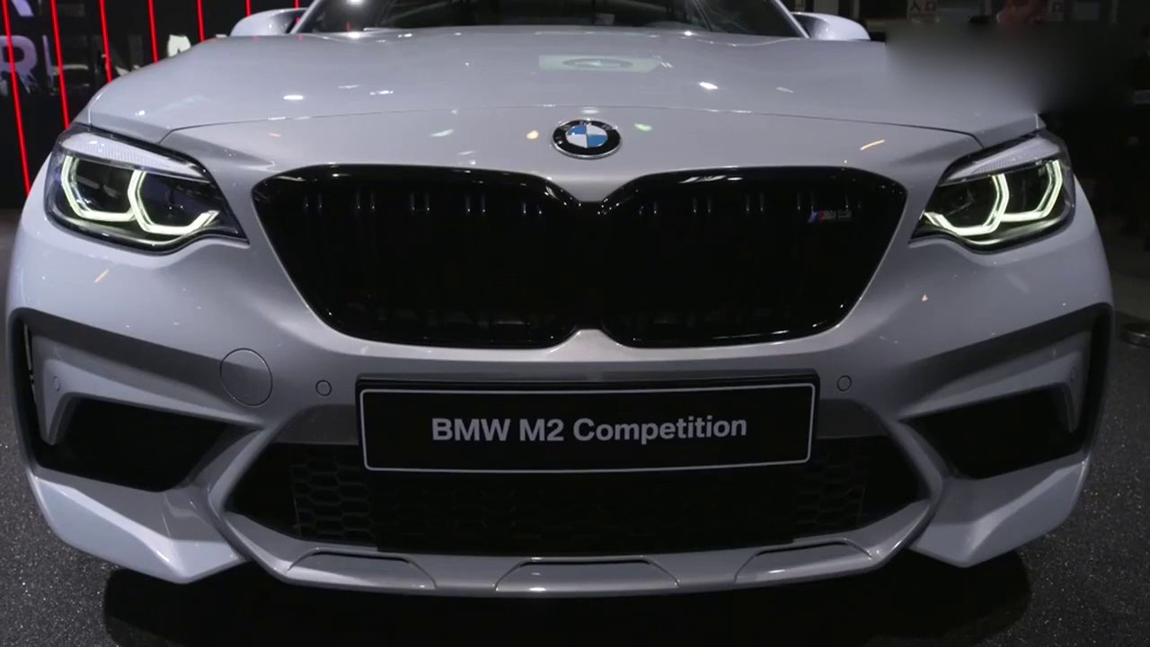 帅哥来了 车展实拍宝马M2 Competition