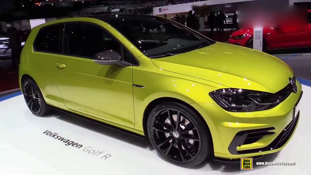 夏妹讲解在日内瓦车展亮相的新款高尔夫R车型，赶紧一睹为快！
