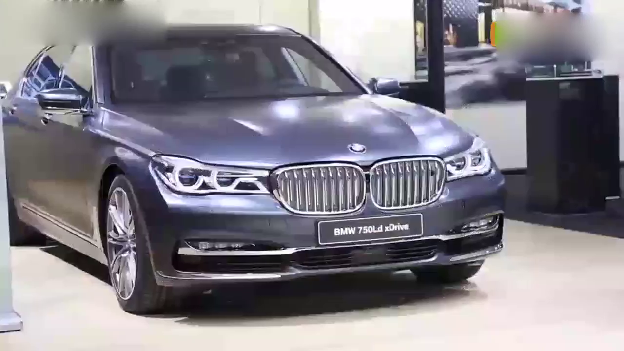 庄严大气 车展实拍宝马750Ld长轴距版