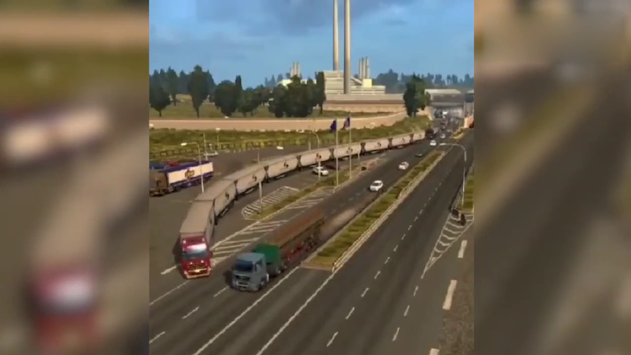 开这样的卡车得啥驾照？得要火车的吧？