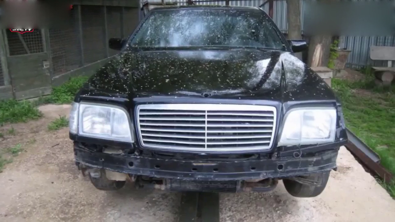 给奔驰S换上卡车的底盘，越野实力瞬间爆表，一脚油门后全是霸气