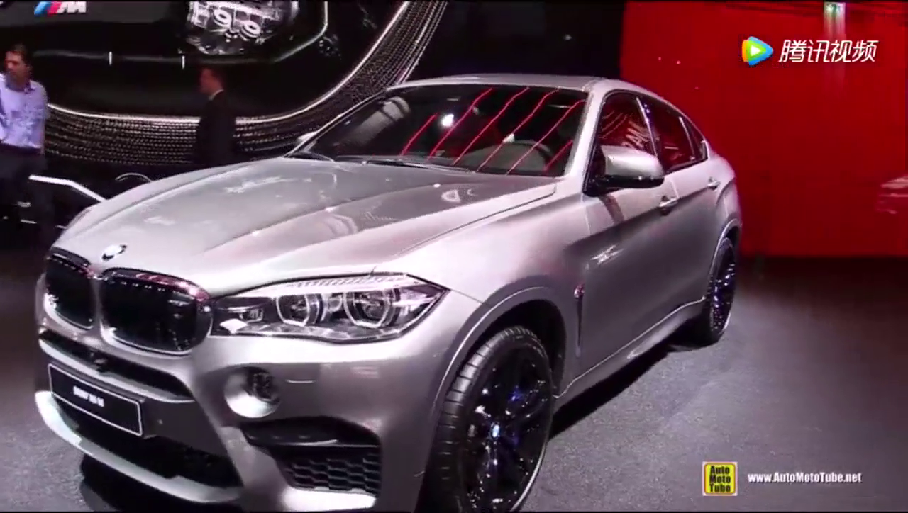 车展实拍2018款宝马X6M，太漂亮了！