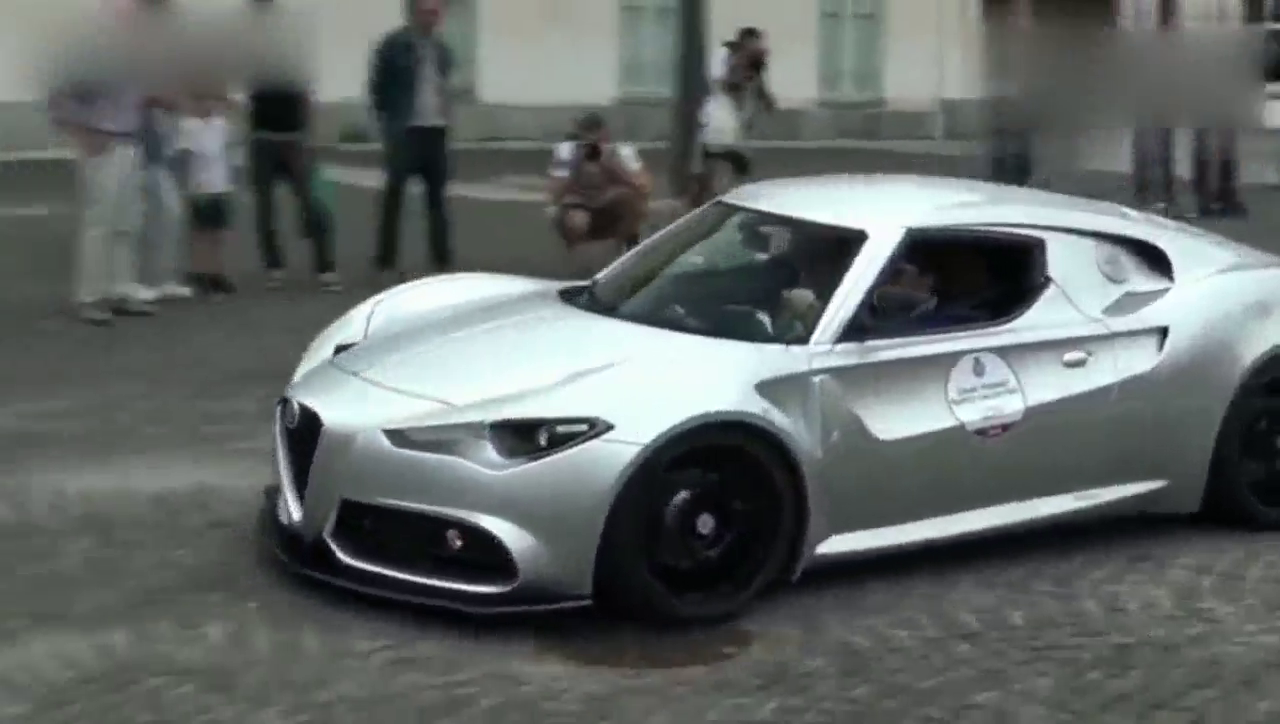 小众跑车阿尔法罗密欧，声浪响起