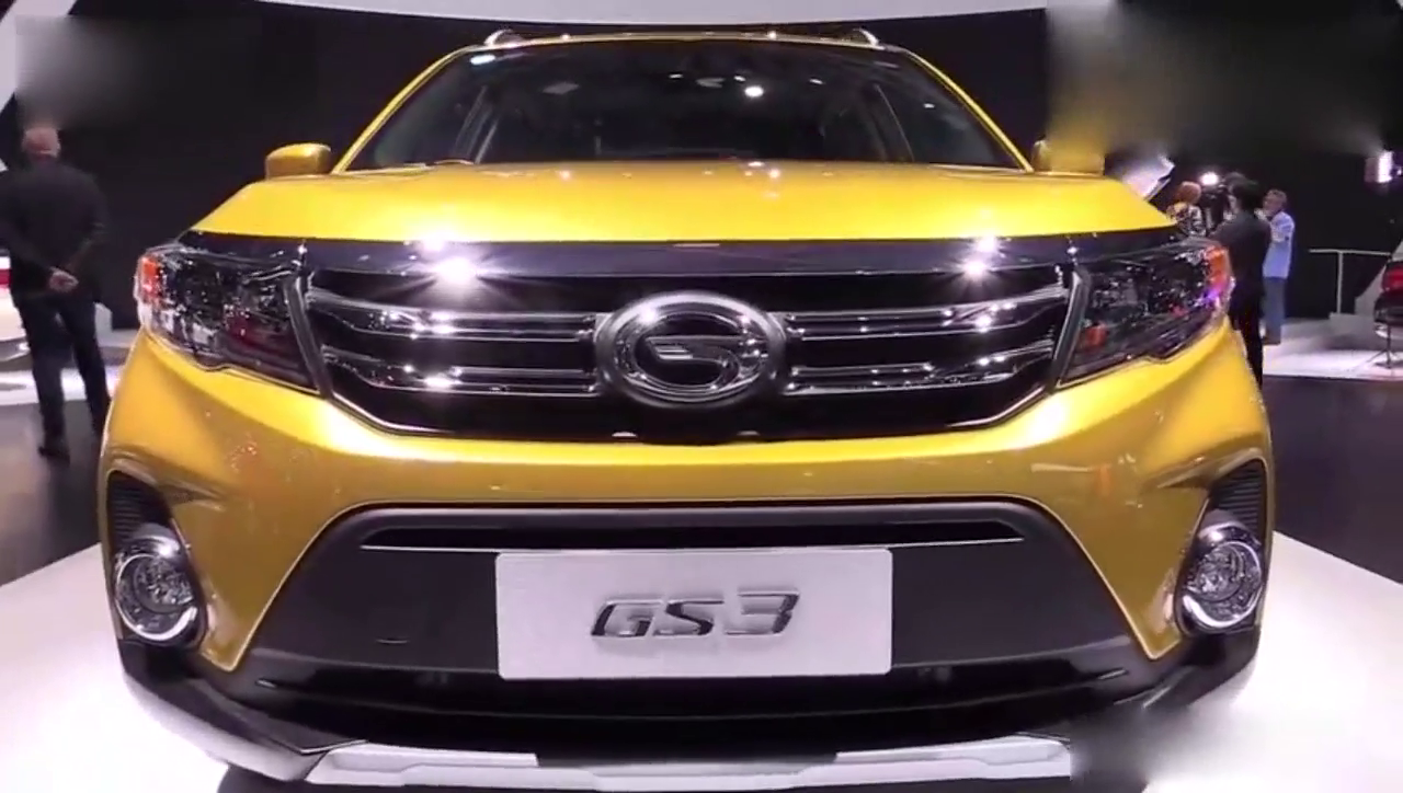 2018 传祺GAC GS3现身国外车展，动感车身，老外看完就爱上了