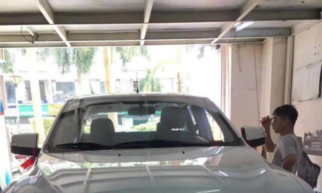 江门开平车灯升级皮卡升级四透镜实现四近四远