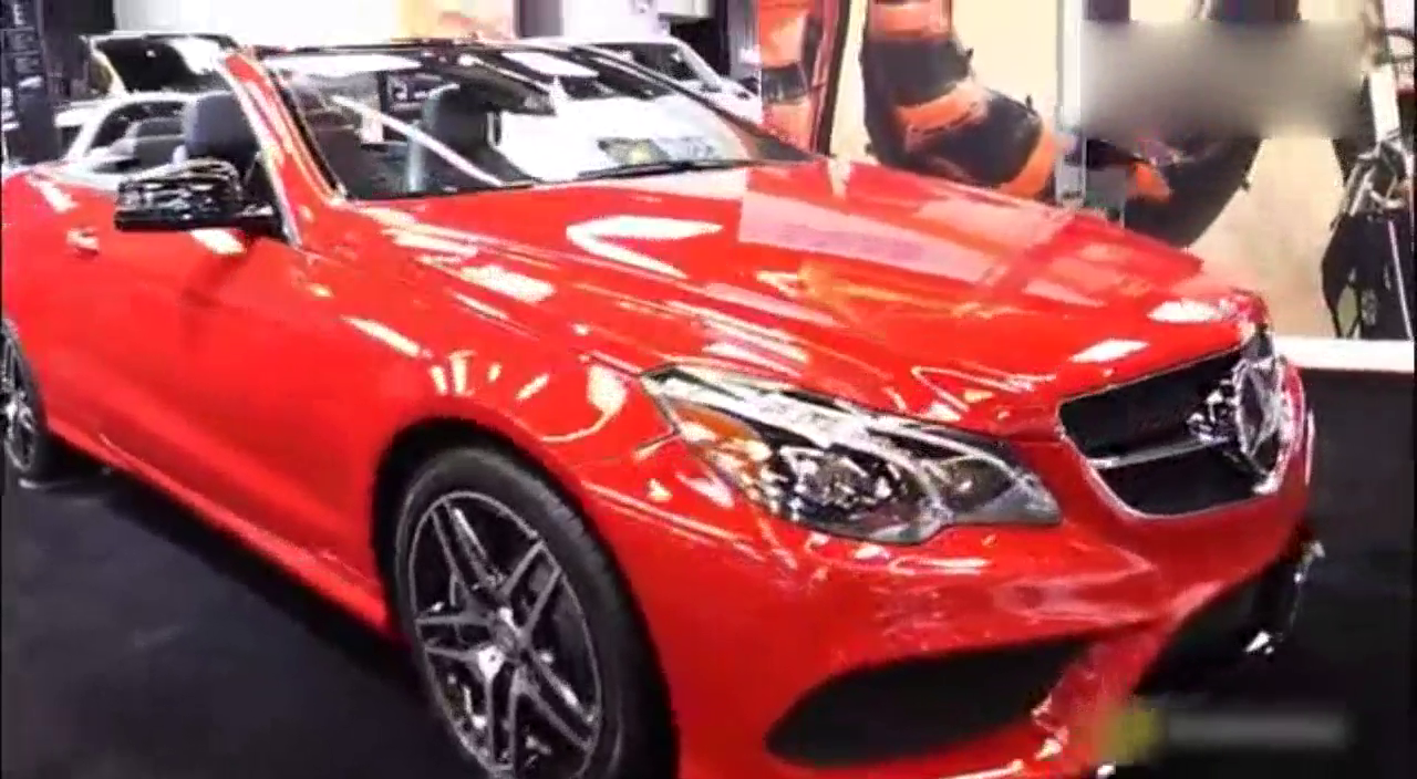 车漆亮瞎双眼，车展实拍全新奔驰E 550