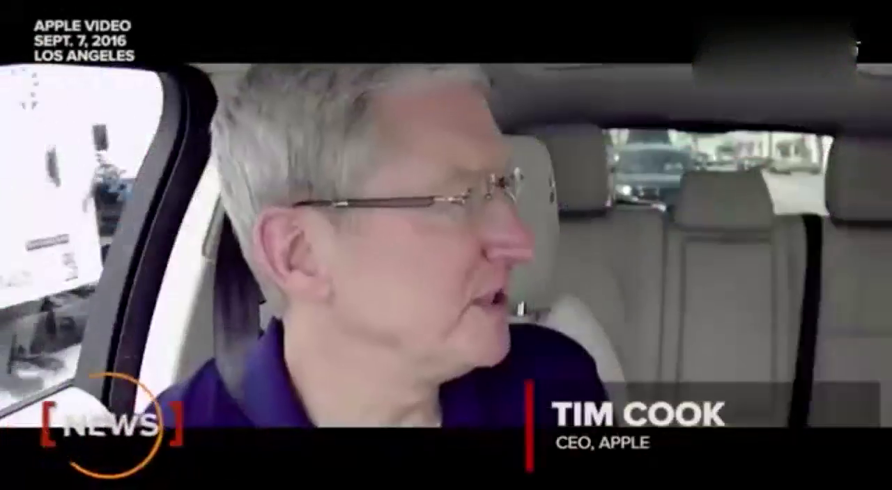 超级大来宾 苹果CEO库克出租车内展歌喉