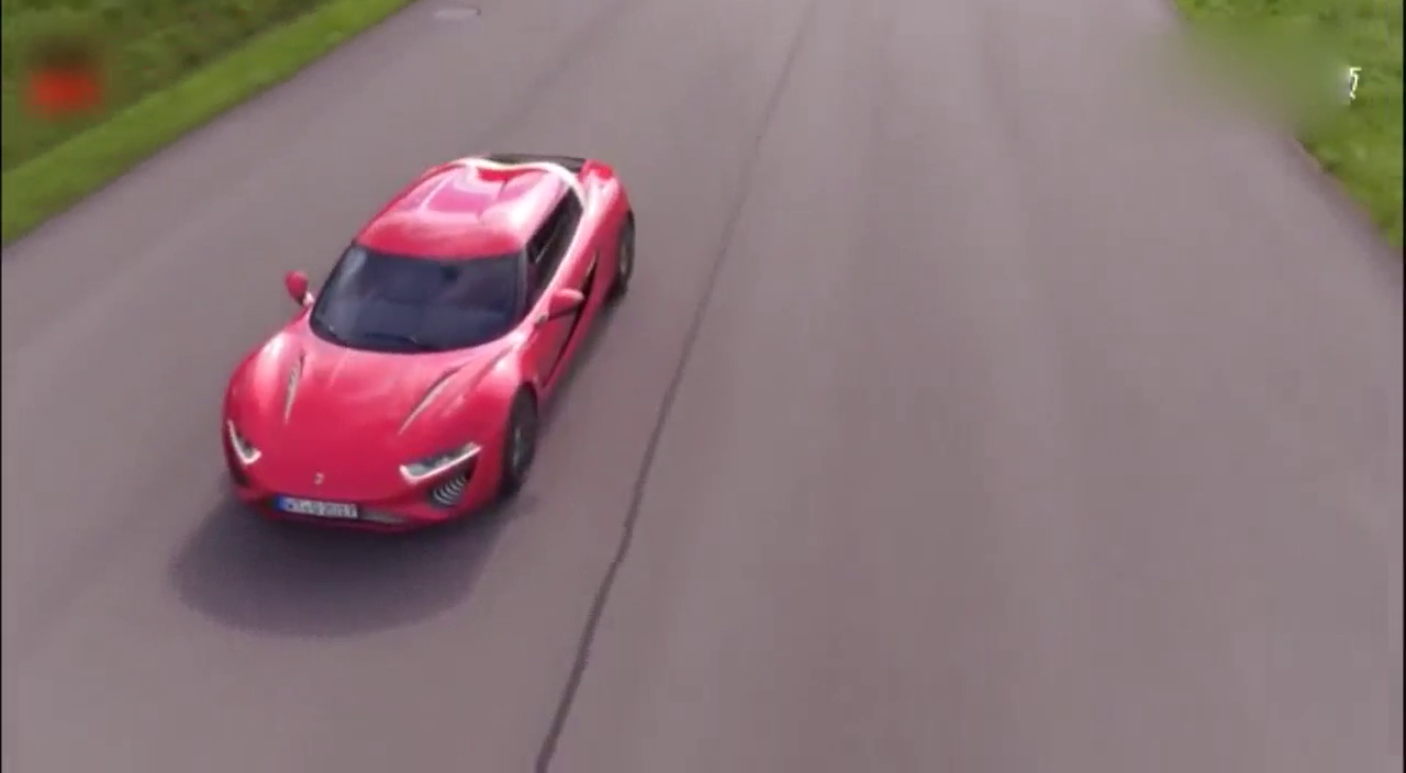 罕见的狠角色 QUANT F电动超级跑车动态展示