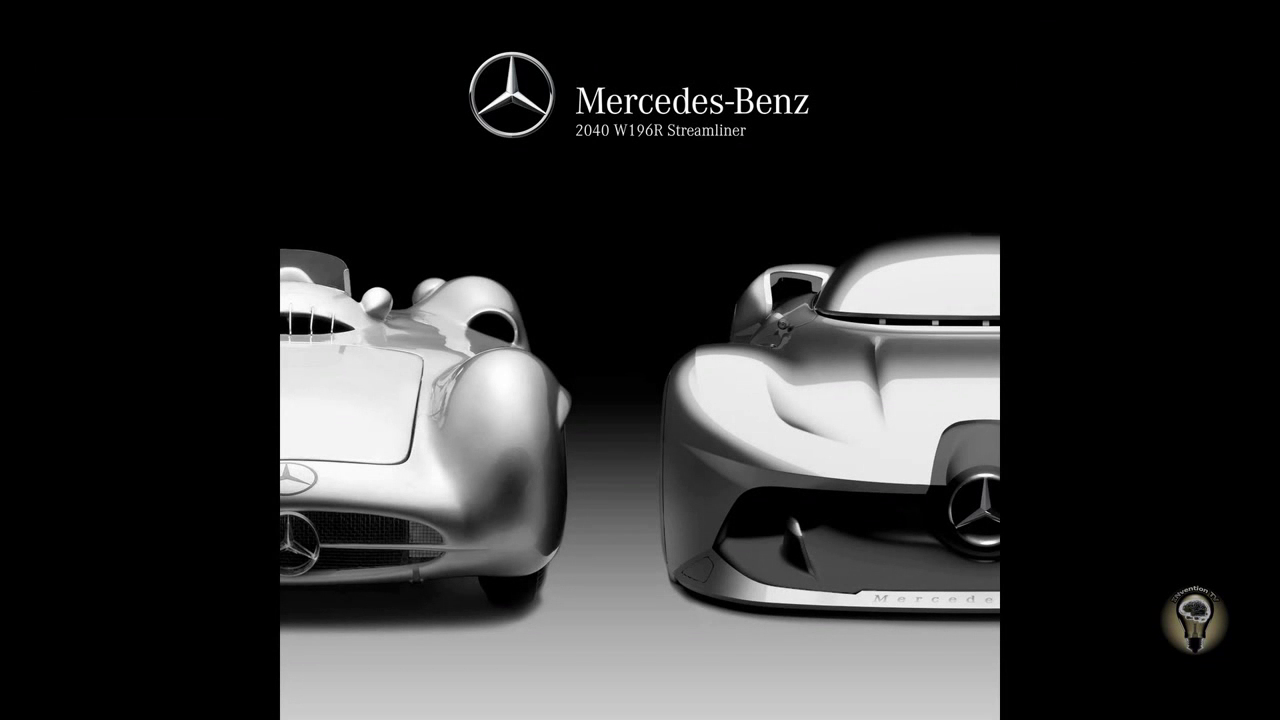 奔驰w196r，像战斗机一样的未来奔驰跑车