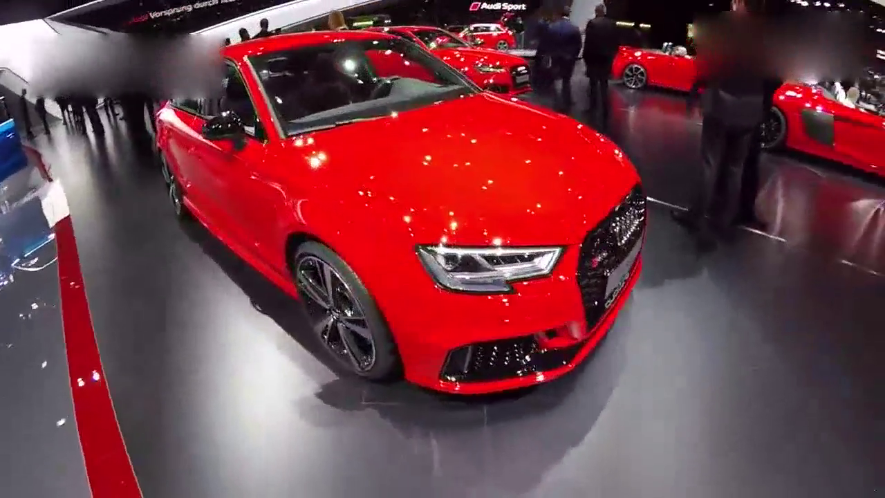 奥迪RS 3 Sedan车展亮相 性能小钢炮！