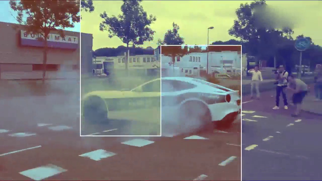 超级跑车迈凯伦公路上跑一圈