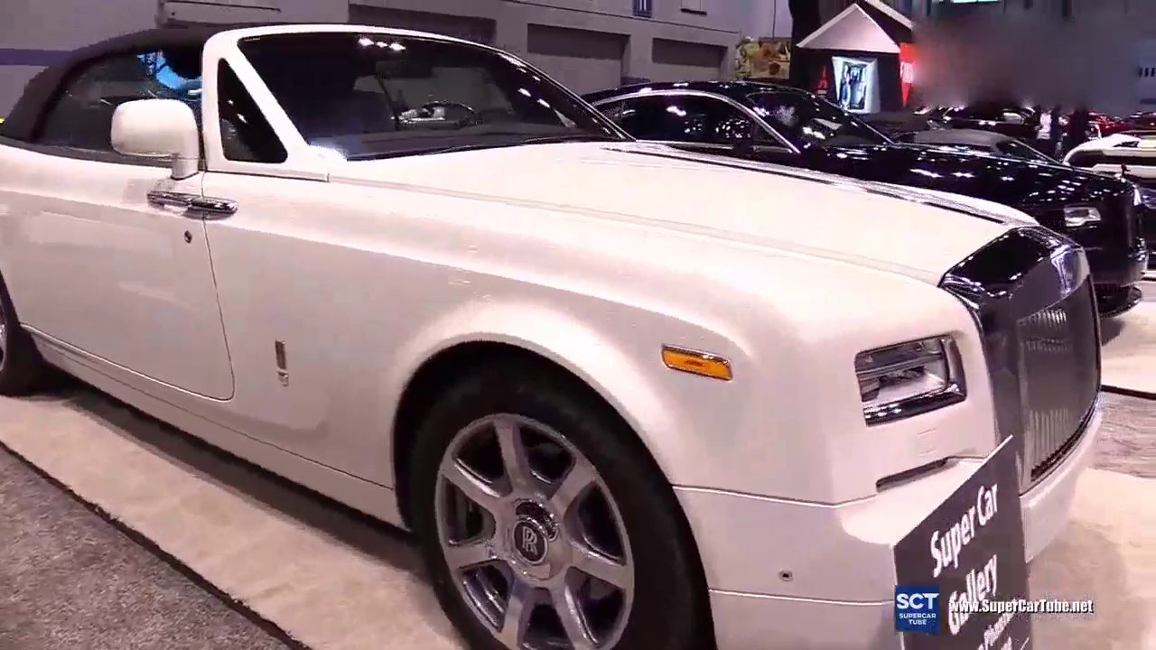 天价座驾 劳斯莱斯幻影特别版车展实拍