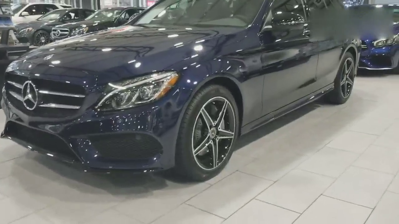 动感帅气的旅行车 奔驰C300旅行版