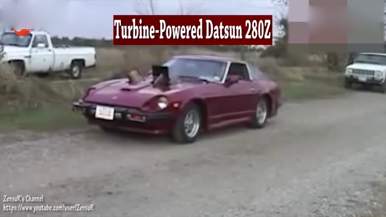 日产经典跑车换装飞机引擎，听这音浪，感觉下一秒就要升空了
