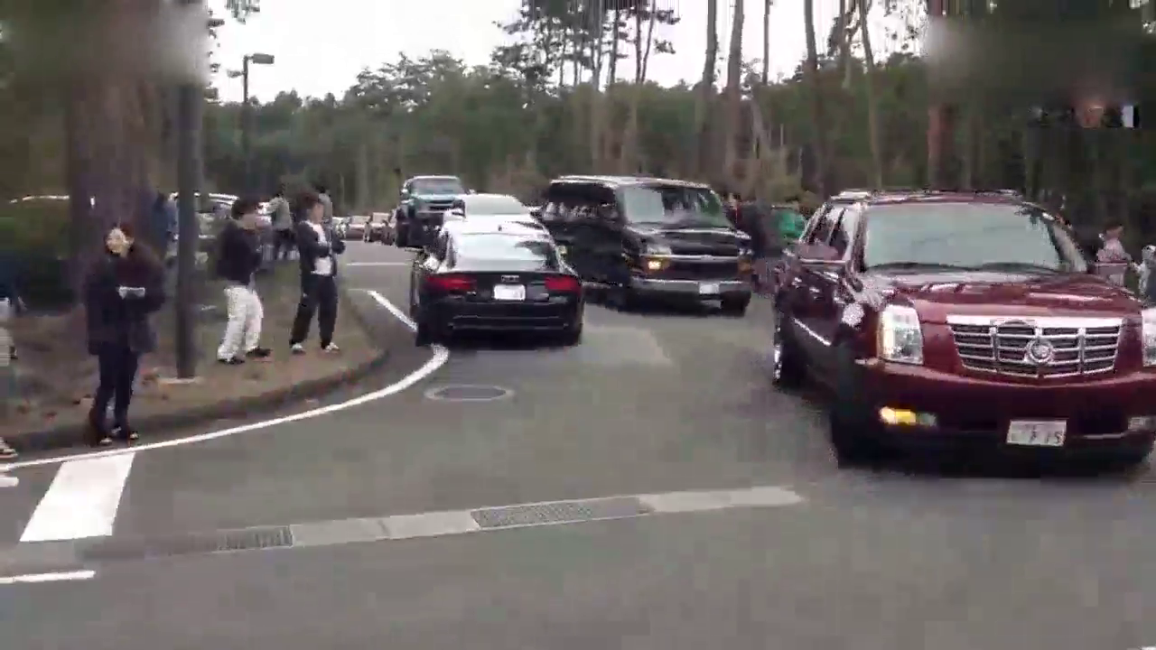 日本最新改装车聚会退场视频，隔着屏幕都能感受到的激情