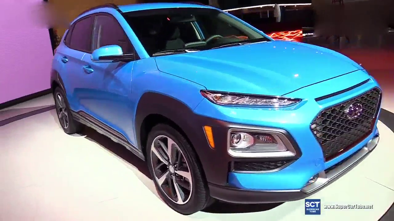 时尚动感！2018 现代Kona SUV亮相LA车展