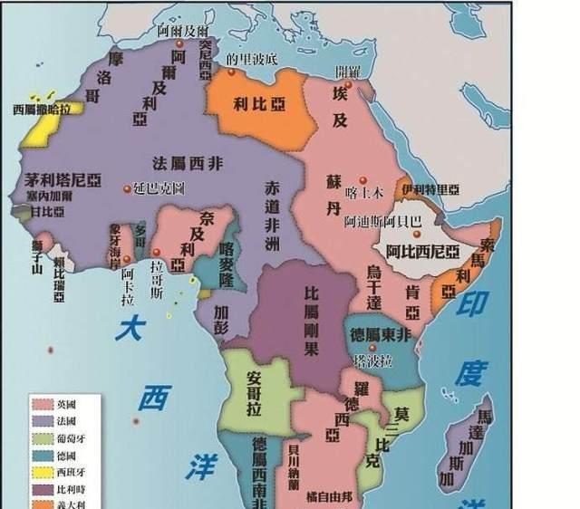 英国殖民地遍及世界各地,为何法国殖民地却集中在非洲