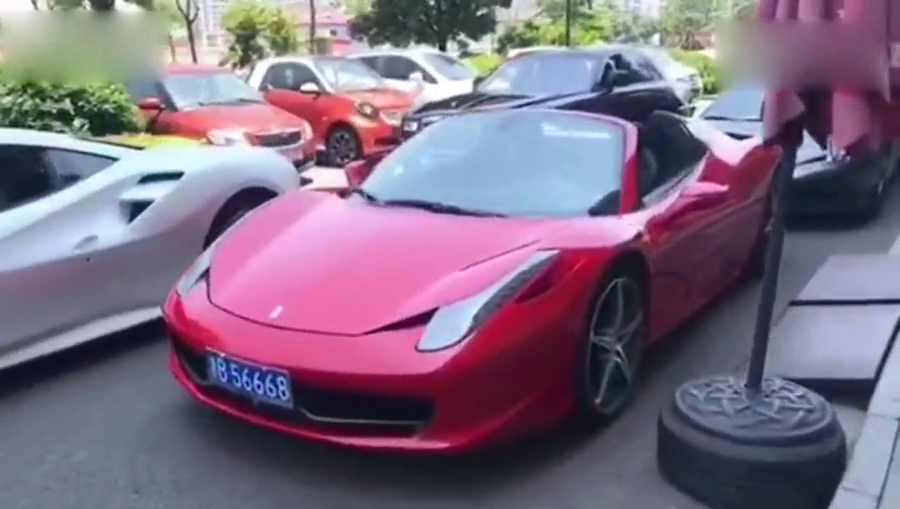 街头实拍, 劳斯莱斯 法拉利, 风一样的超级跑车