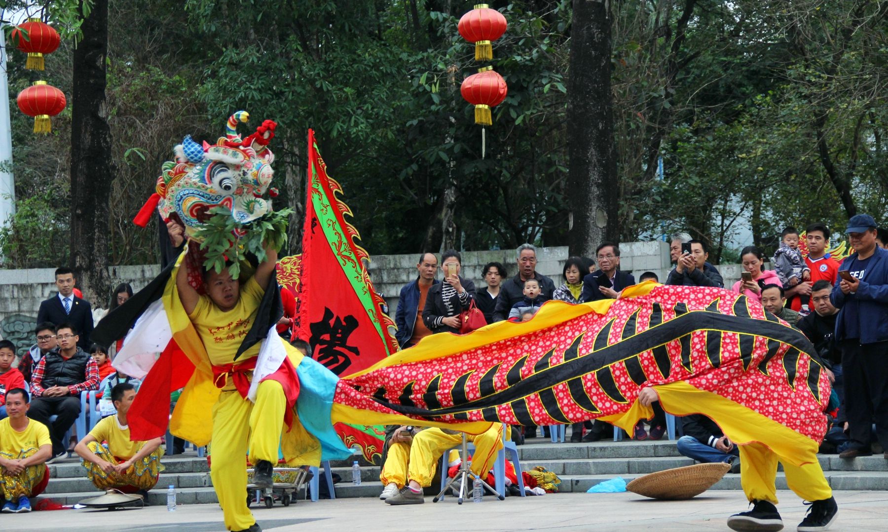 广州水乡文化节暨广东省麒麟舞邀请赛在南沙举行_艺述中国