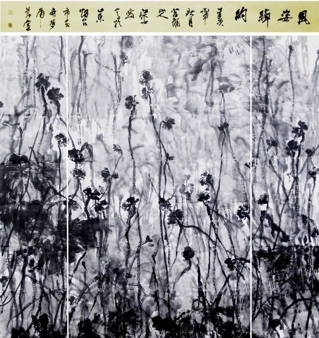 「津门网」寂然独立 曼妙微声:于江平墨韵彩荷系列赏析