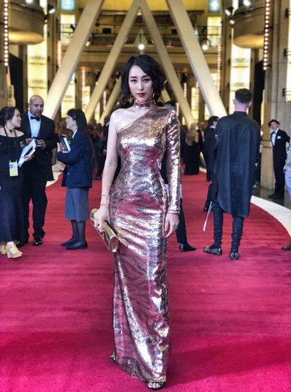 华人影星吴靖萱跨界时尚 全栖发展成绩璀璨