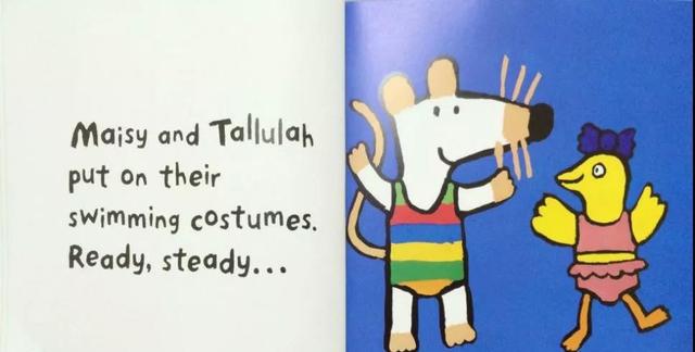 英文有声绘本《MaisysPool》小鼠波波的戏水池