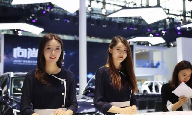 广州车展前台、车模小姐姐汇总，你想看的，都这里面