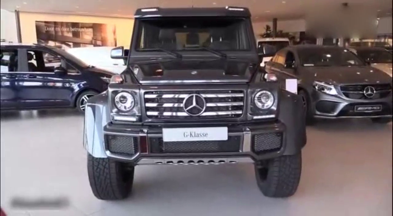 威猛大块头，奔驰G 500详细车展展示