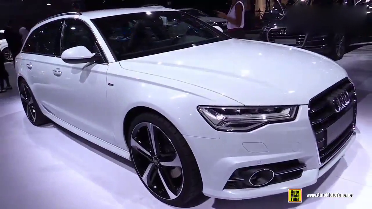 帅气旅行车 车展实拍新款奥迪A6旅行车