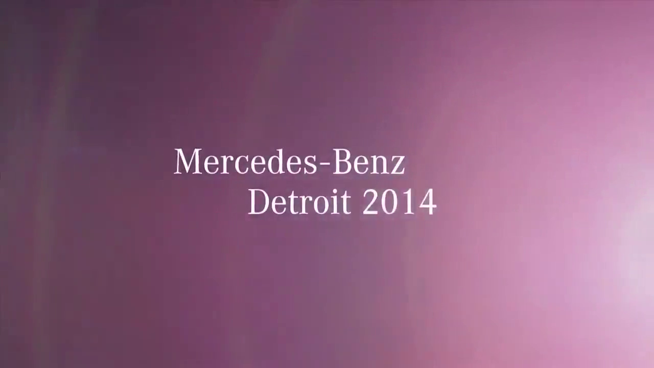 底特律车展上一霸气主角 奔驰mercedes benz亮相