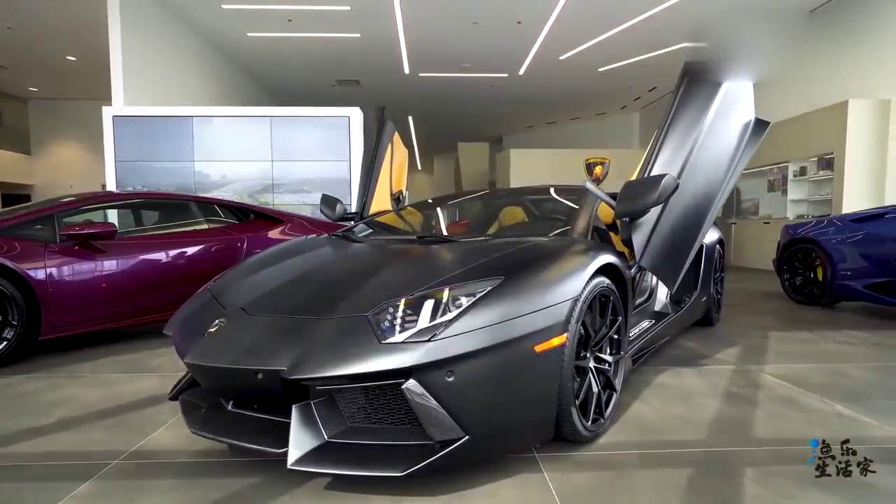 跑车志：土豪花几百万订购的兰博基尼刚到店，轰一脚油门
