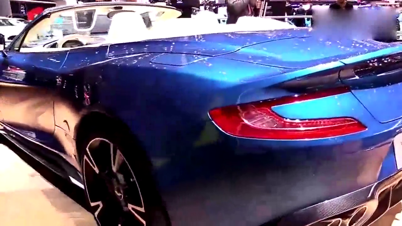 最拉风的跑车 2018年阿斯顿马丁DB11敞篷曝光