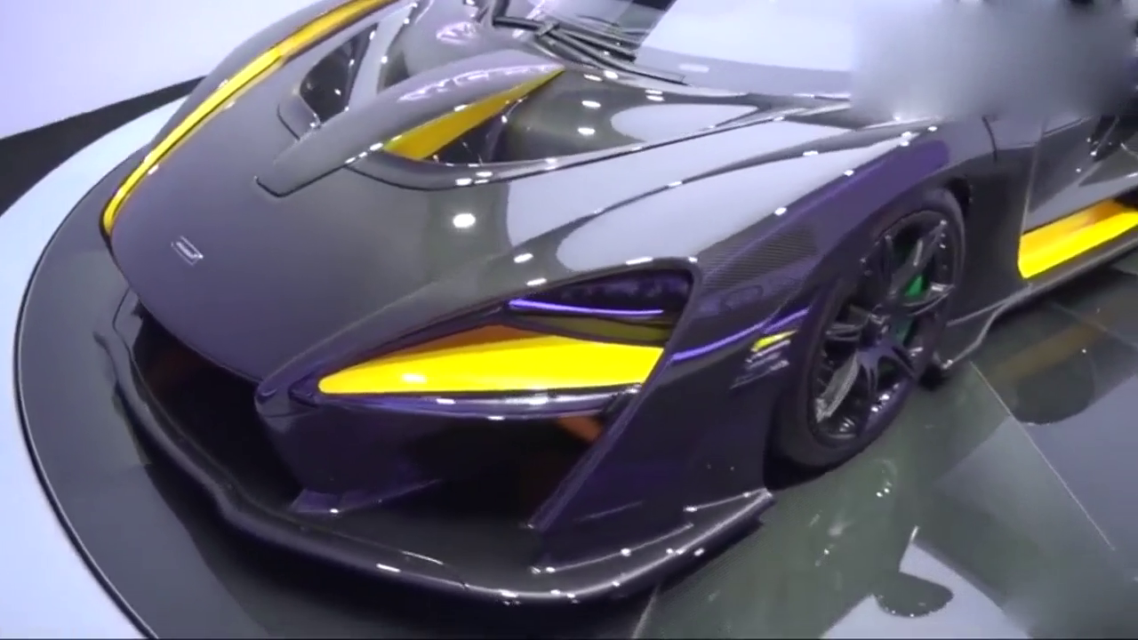 外观独特的迈凯伦跑车