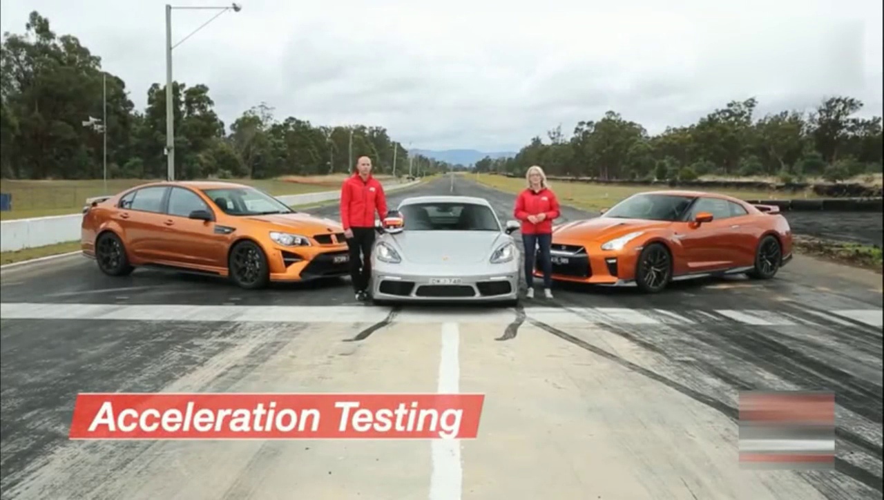 多辆性能车直线加速测试 日产GT-R夺冠