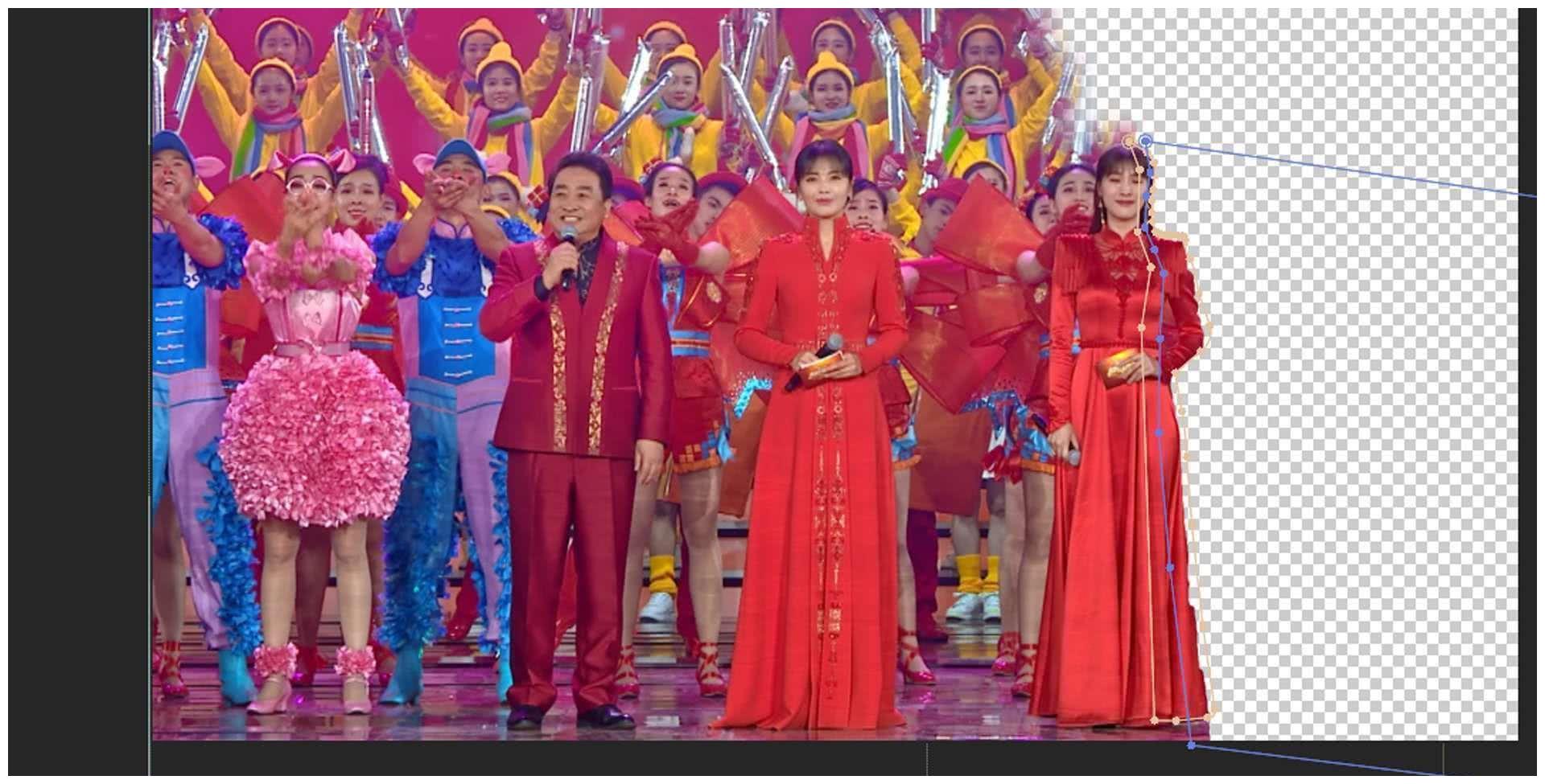 北京春晚为P掉吴秀波做法太刚,关晓彤大长腿抢