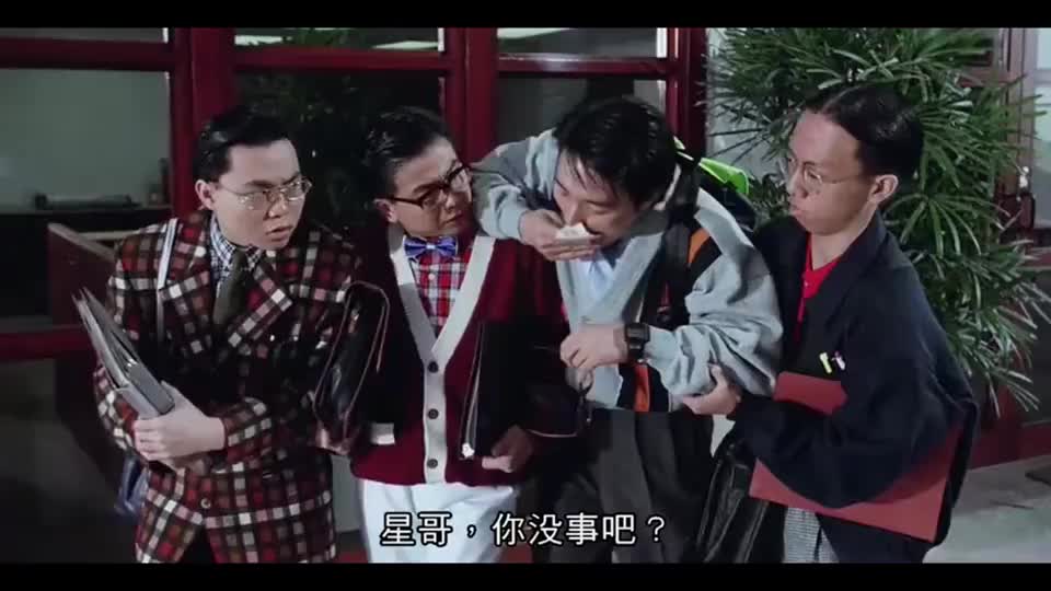 超级学校霸王:星爷到未来还在拍电影,逃学威龙都拍到第九十集了