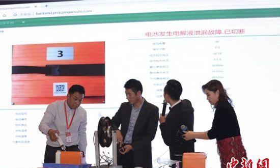 “智能电瓶”亮相江苏无锡可在线监测使用寿命