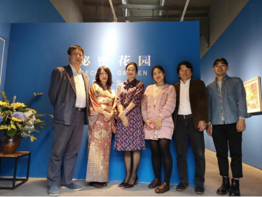 艺术家饭田文香中国首展“秘密花园”在M50北极熊画廊隆重开幕